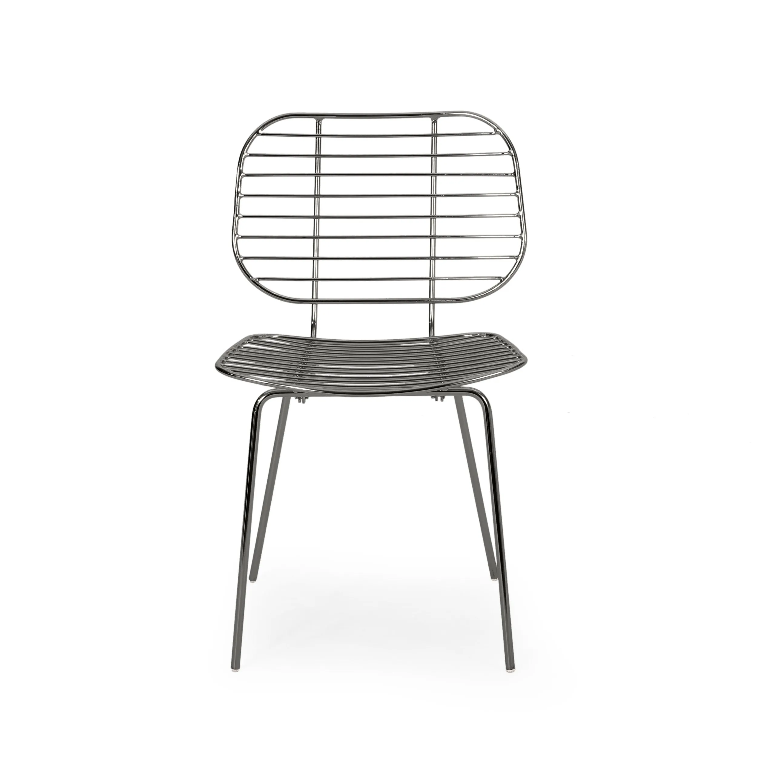 Modern Glam Iron Dining Chair - NH803113