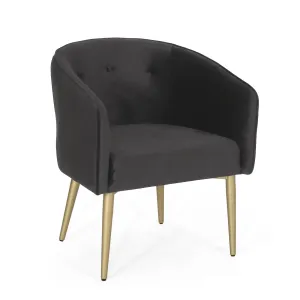 Modern Glam Tufted Velvet Dining Chair - NH884413 dining table set, 6-piece dining set
