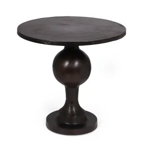 Modern Handcrafted Aluminum Round Dining Table, Raw Bronze - NH112513 kitchen island table, dining furniture