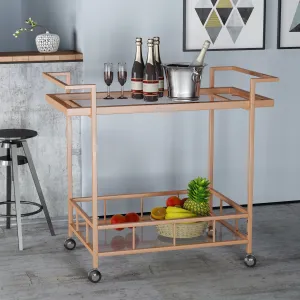 Modern Iron and Glass Bar Cart - NH664403 dining chair, upholstered chair