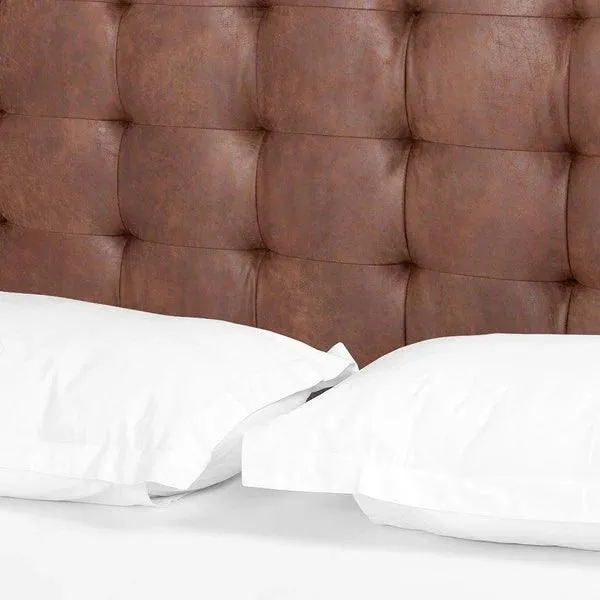 Modern Rustic Tufted Bed