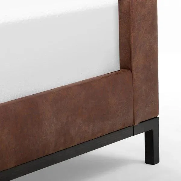 Modern Rustic Tufted Bed