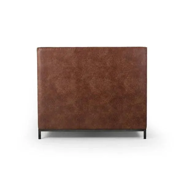 Modern Rustic Tufted Bed