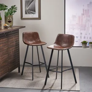 Modern Upholstered Bar Stool (Set of 2) - NH604892 bar stool, counter stool