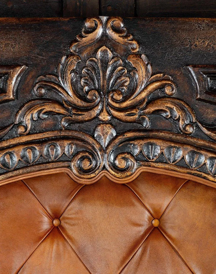 Mohena Hand Carved Bed