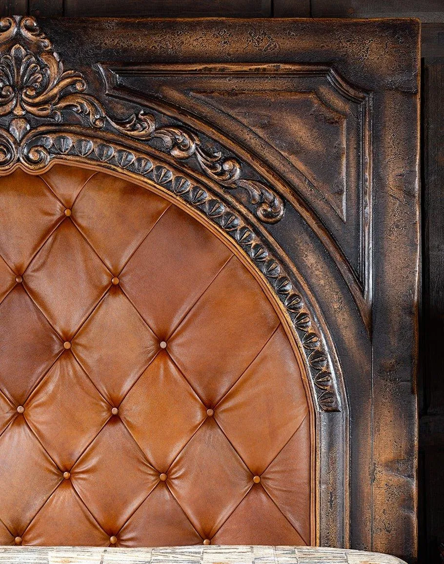 Mohena Hand Carved Bed