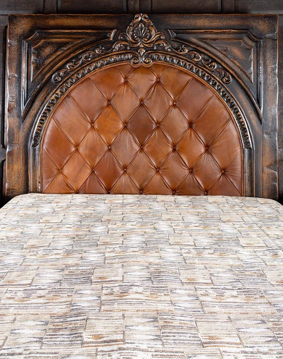 Mohena Hand Carved Bed