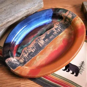 Moose Azul Oval Serving Plate toilet seat cover, slow close seat