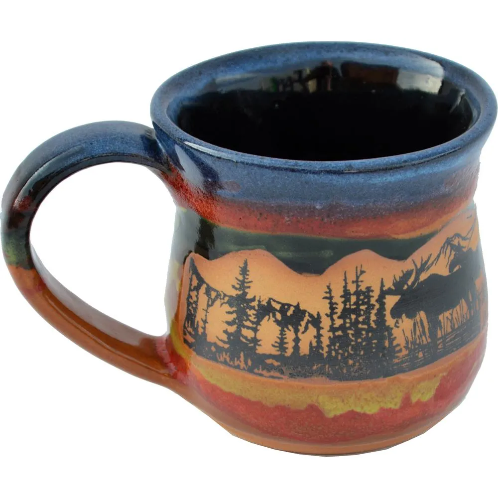 Moose Azule Pottery Dinnerware