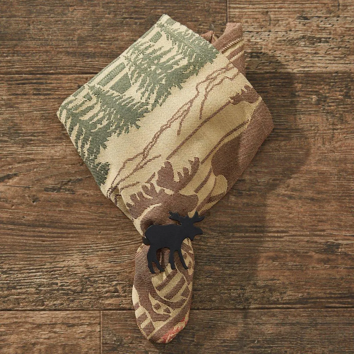 Moose in the Mountains Napkin Set