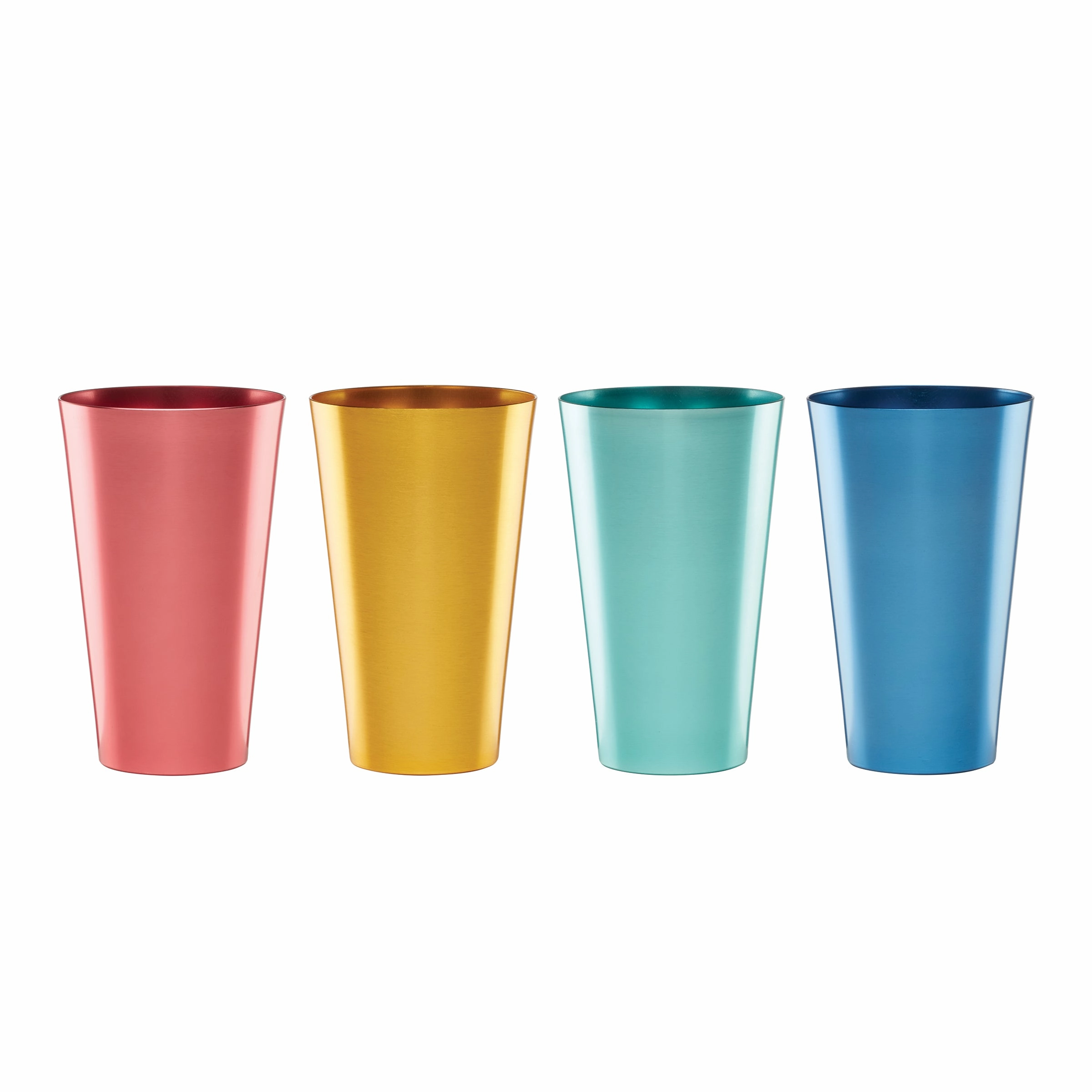 Multicolor All-Purpose Cups - Set Of 4