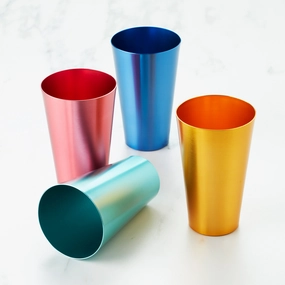 Multicolor All-Purpose Cups - Set Of 4