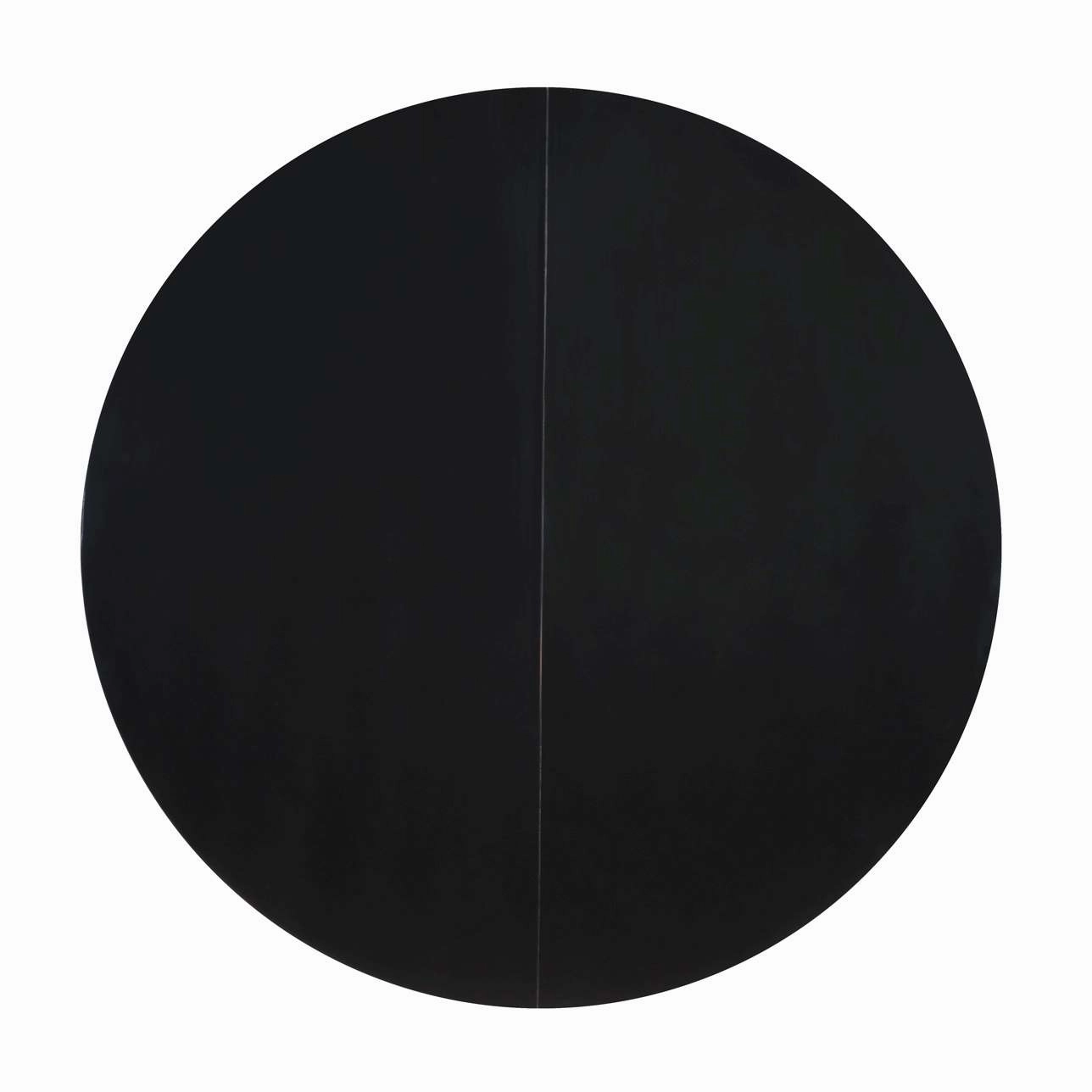 Natalia Extendable Round Dining Table - Black