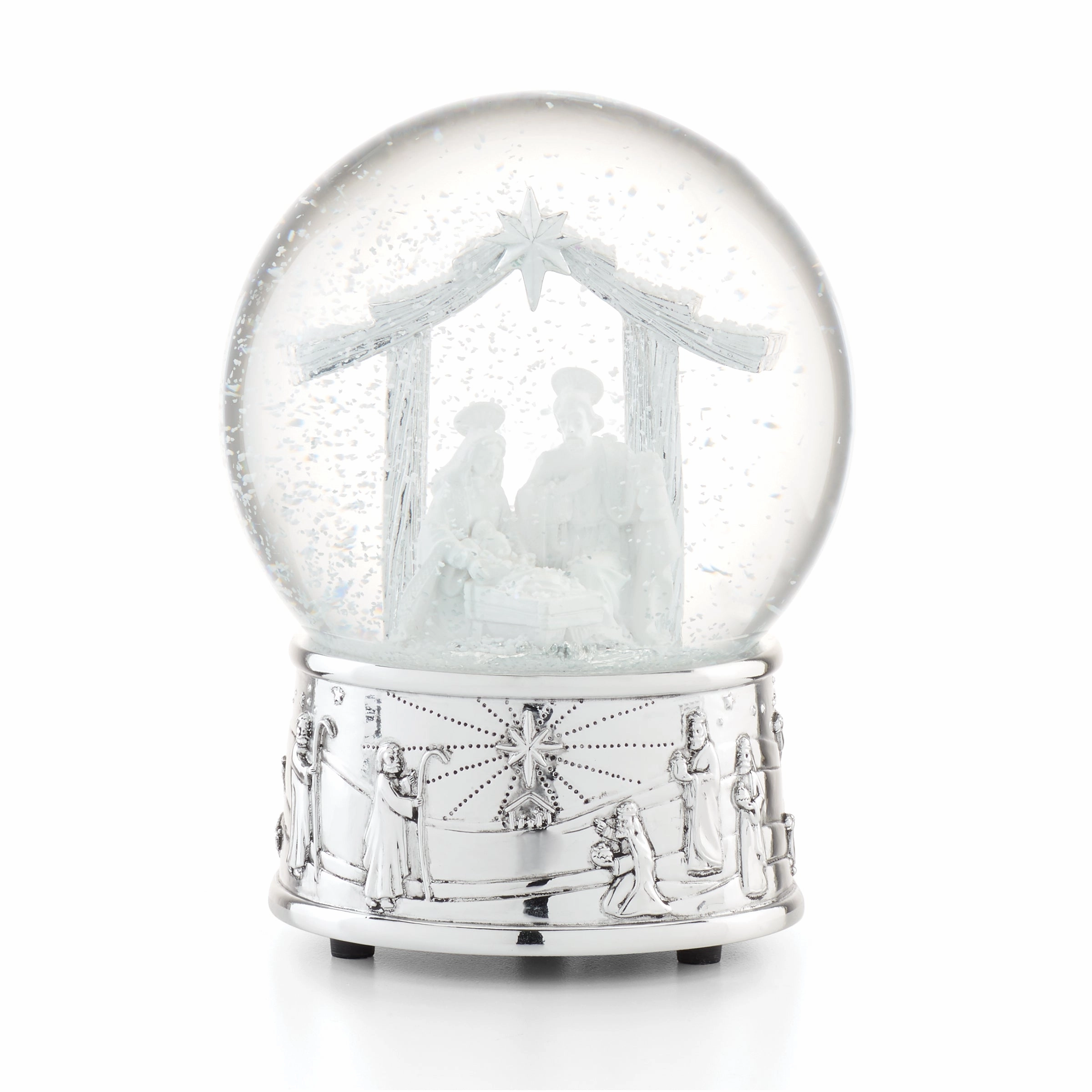 Nativity Musical Snow Globe