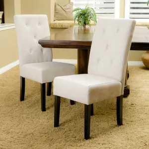 Natural Fabric Dining Chair (Set of 2) - NH815412 dining table set, 6-piece dining set