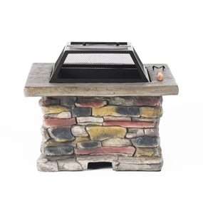 Natural Stone Fire Pit - NH396732 floor chair, tatami chair