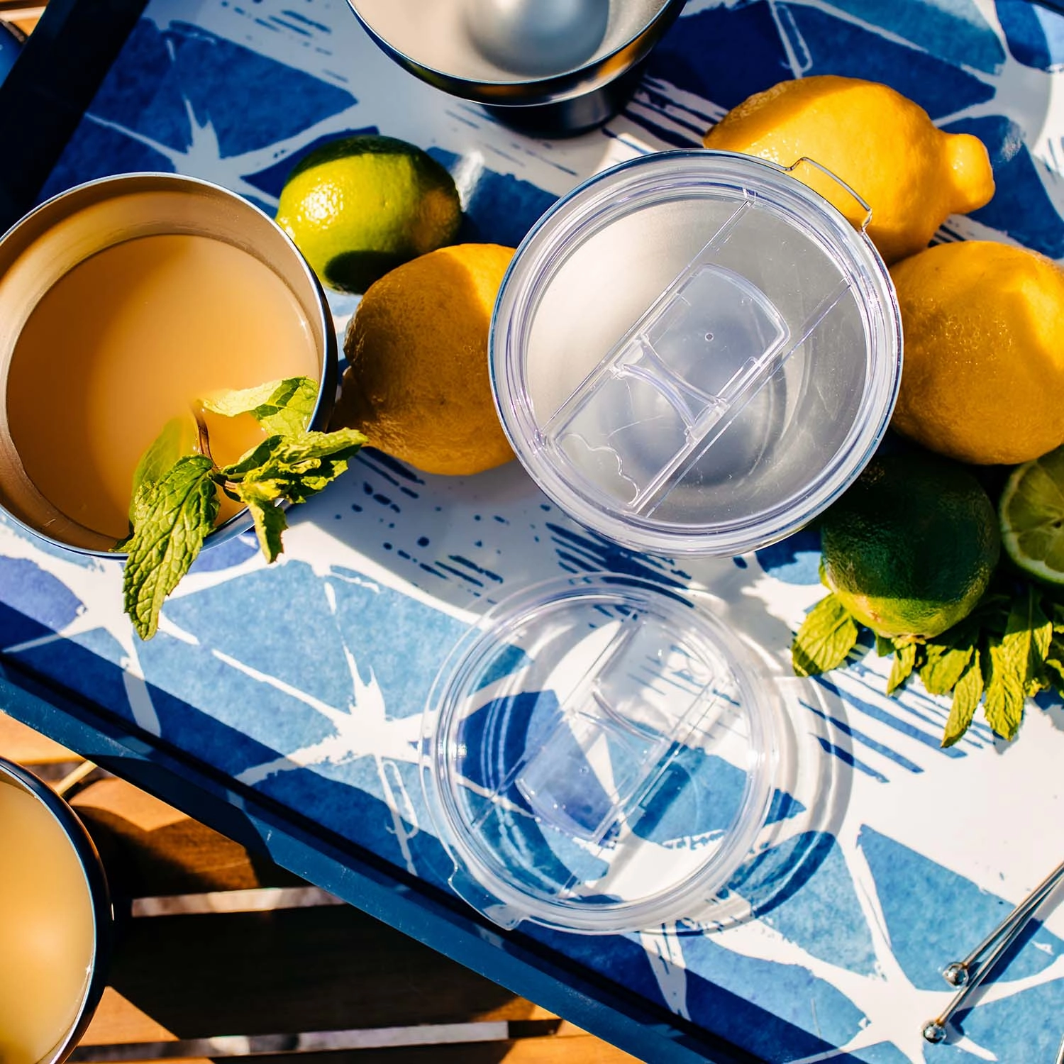 Navy Insulated Cocktail Tumblers - Set Of 4