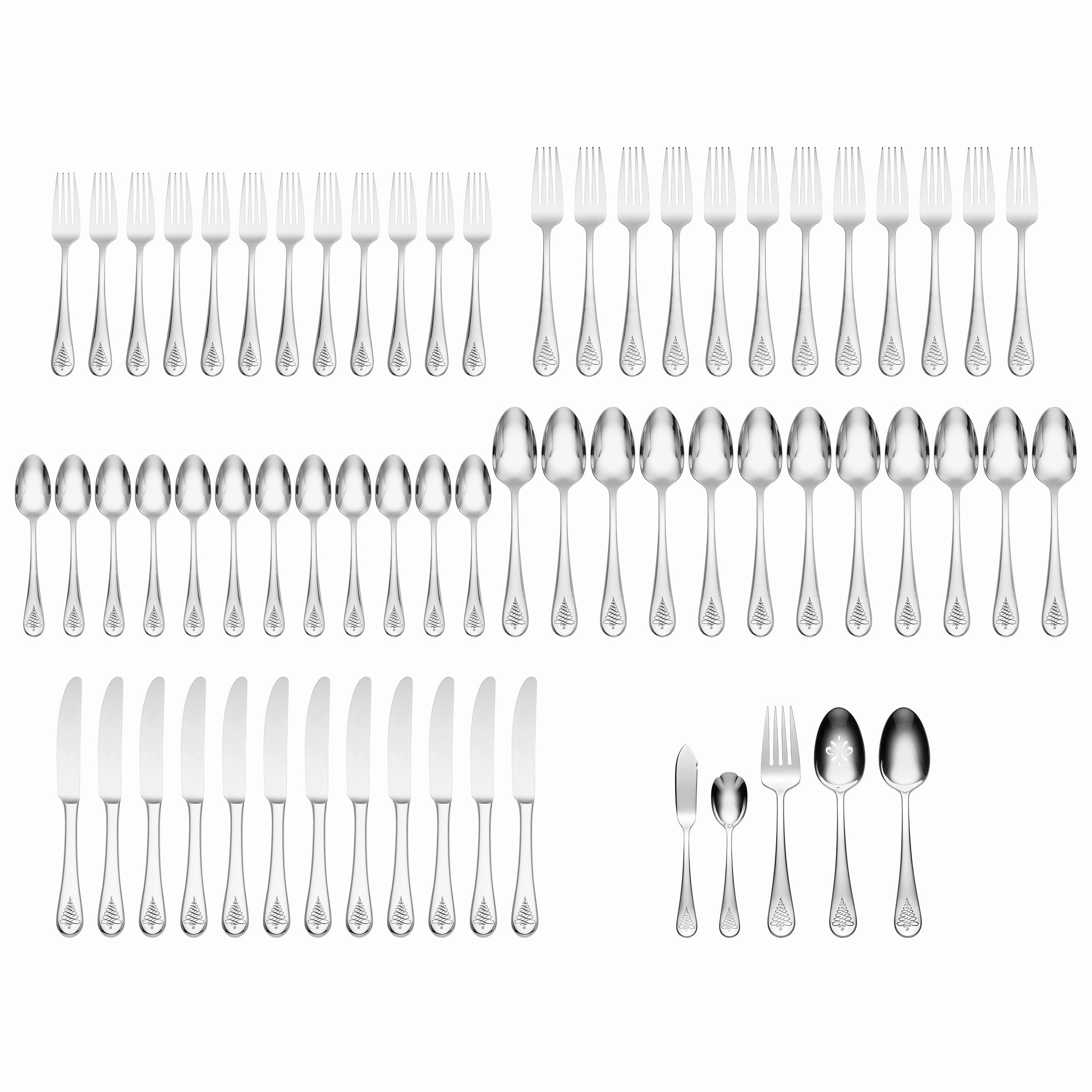 Noella 65 Piece Flatware Set