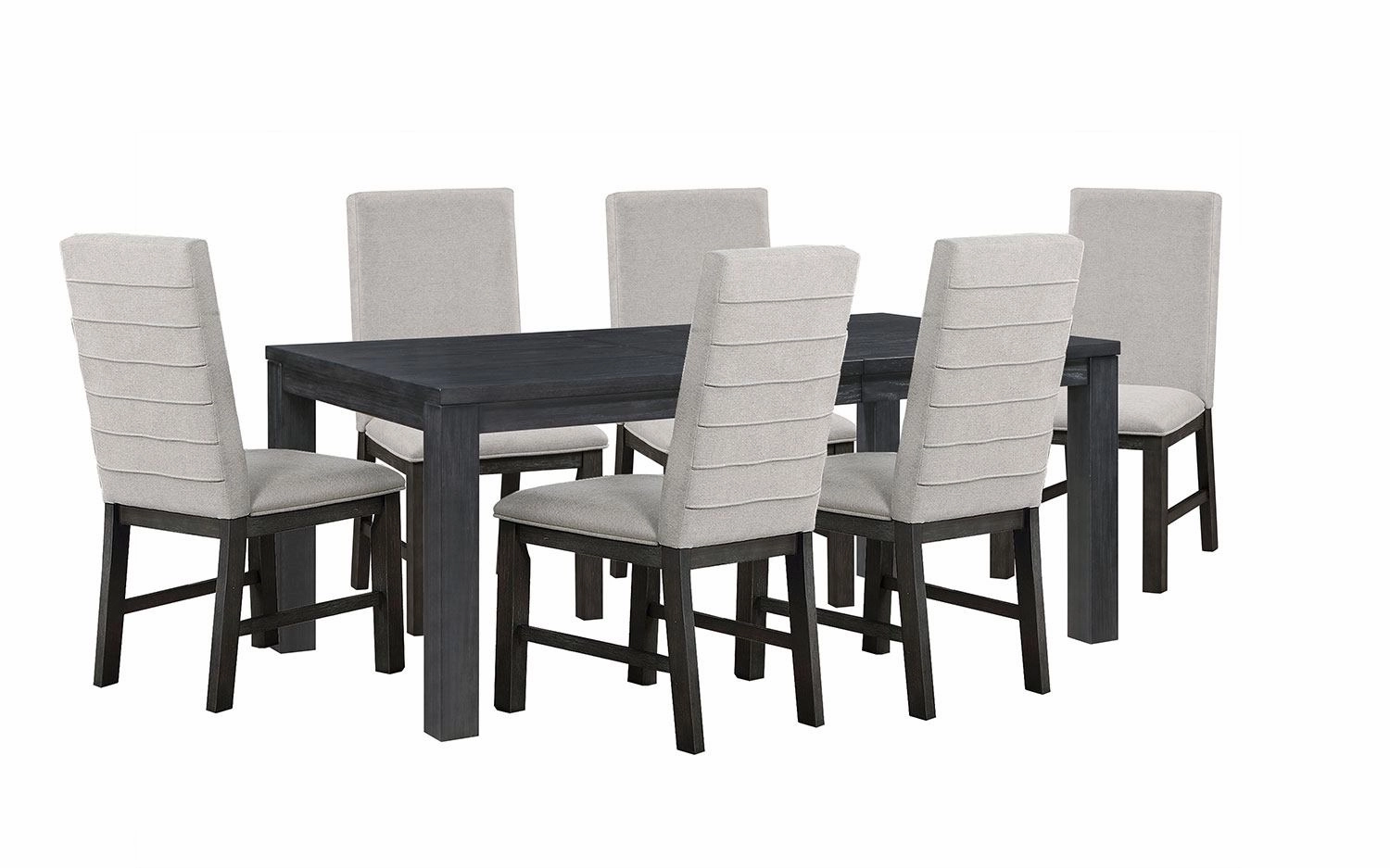 Nola Extendable Dining Table - Dark Grey