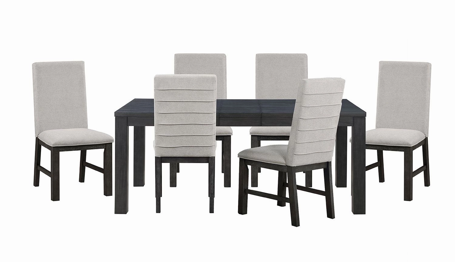 Nola Extendable Dining Table - Dark Grey