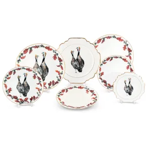 Northwoods Bone China Dinnerware toilet seat cover, slow close seat
