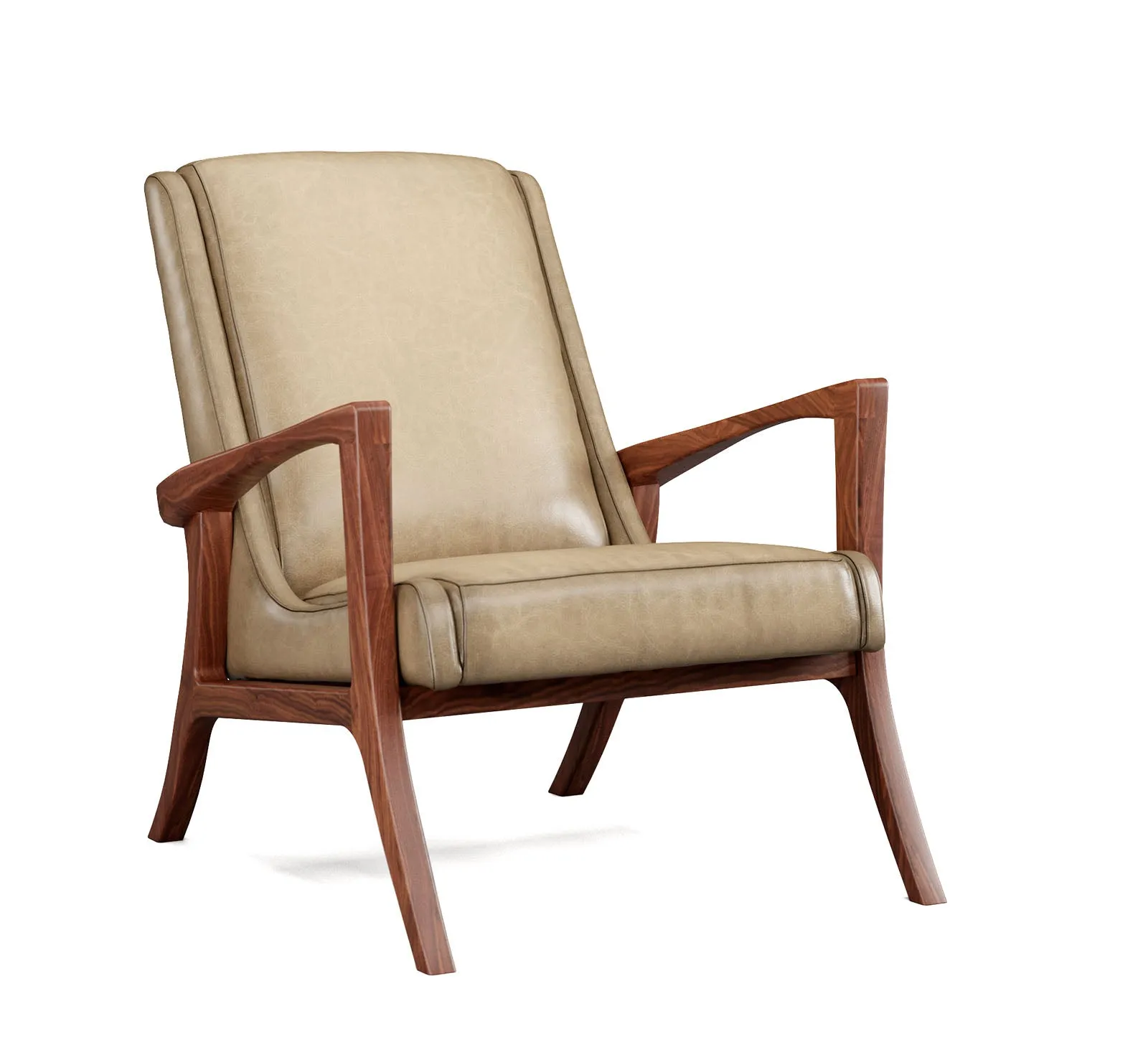 Nubia Leather Accent Chair