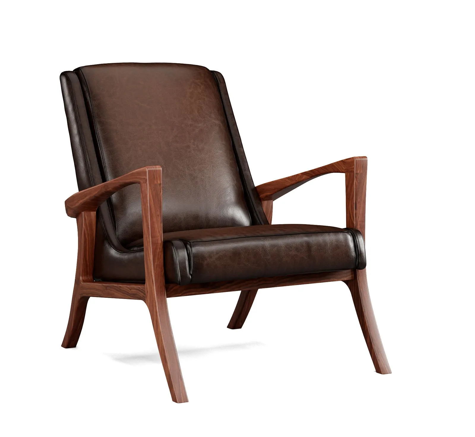 Nubia Leather Accent Chair