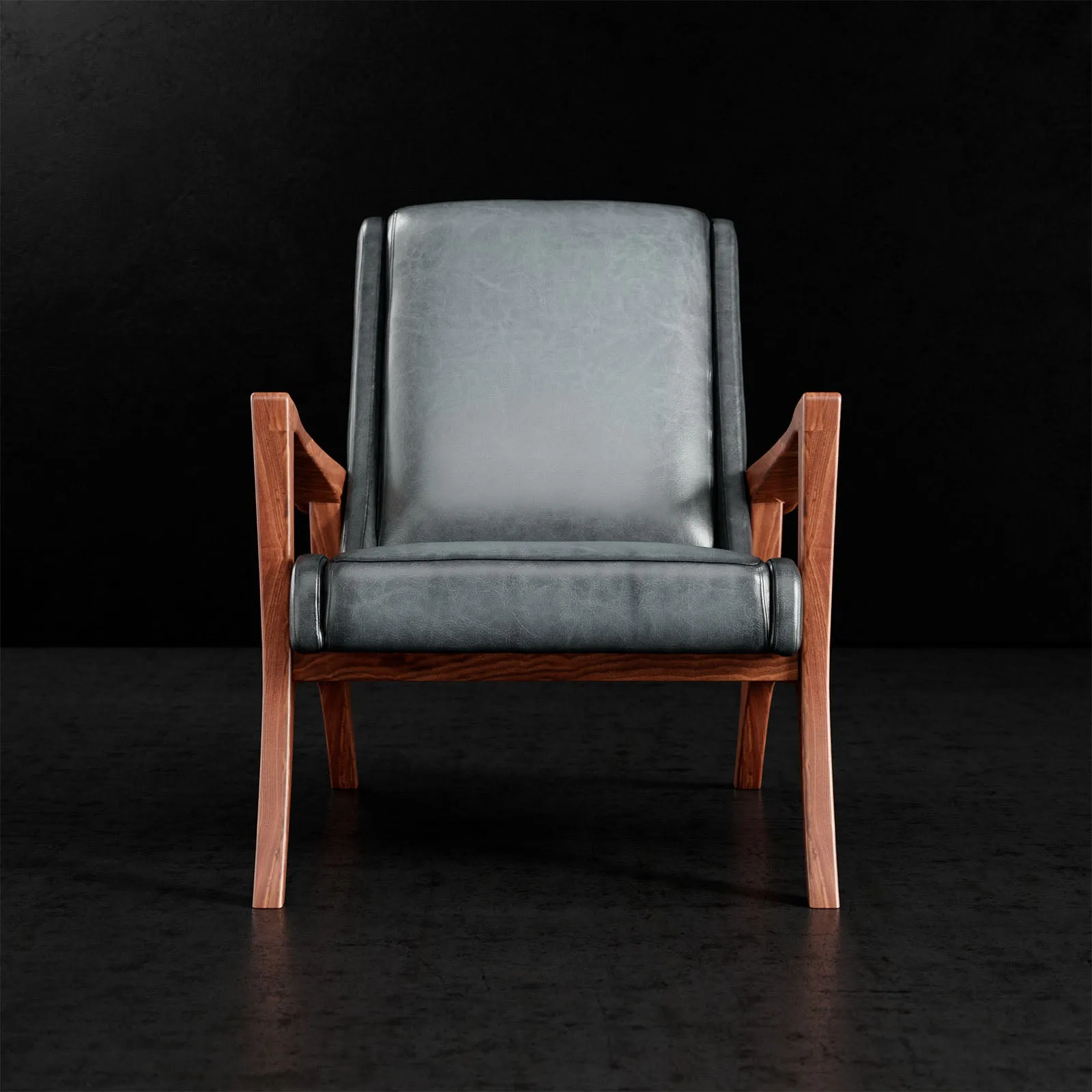 Nubia Leather Accent Chair