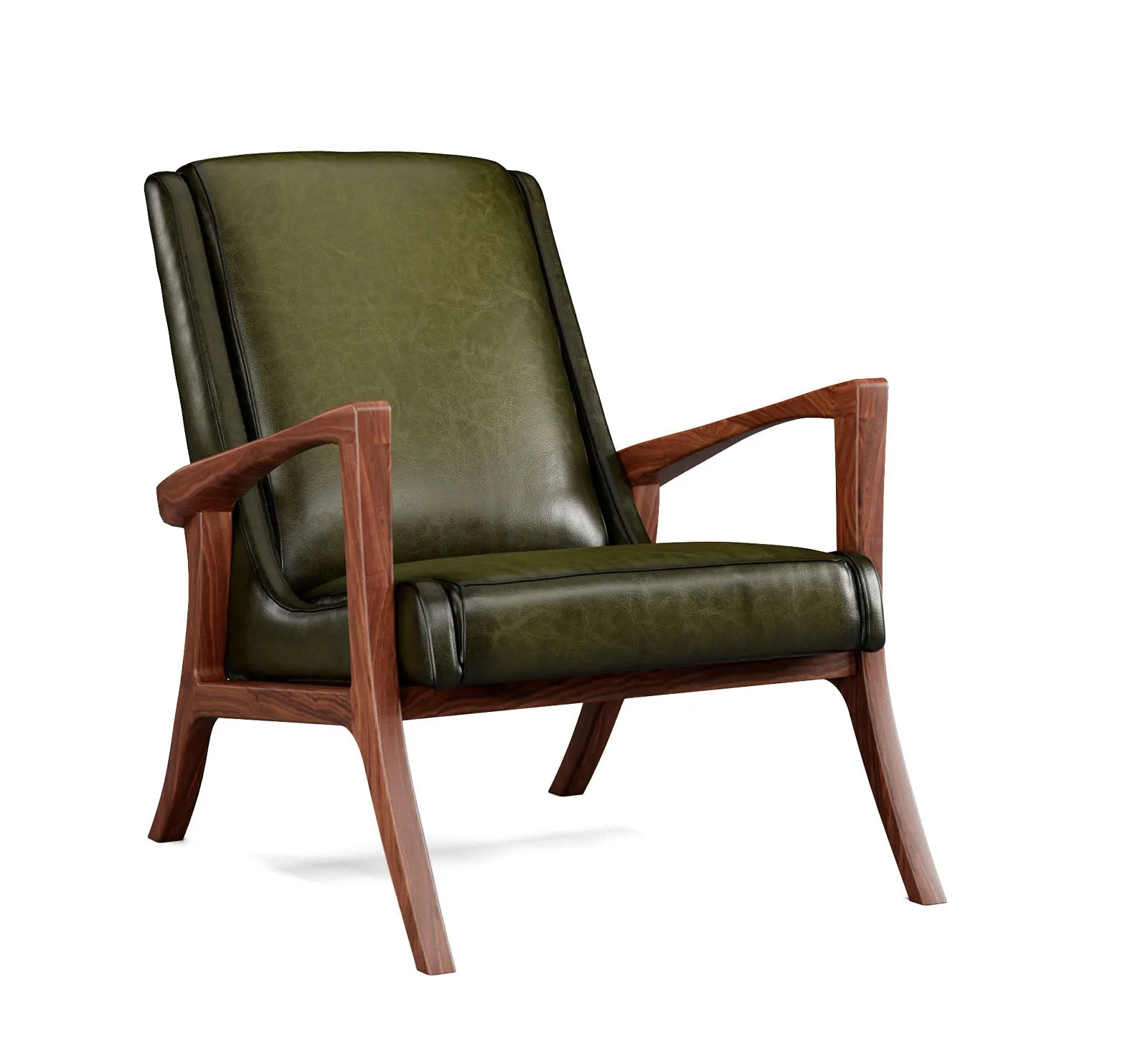 Nubia Leather Accent Chair