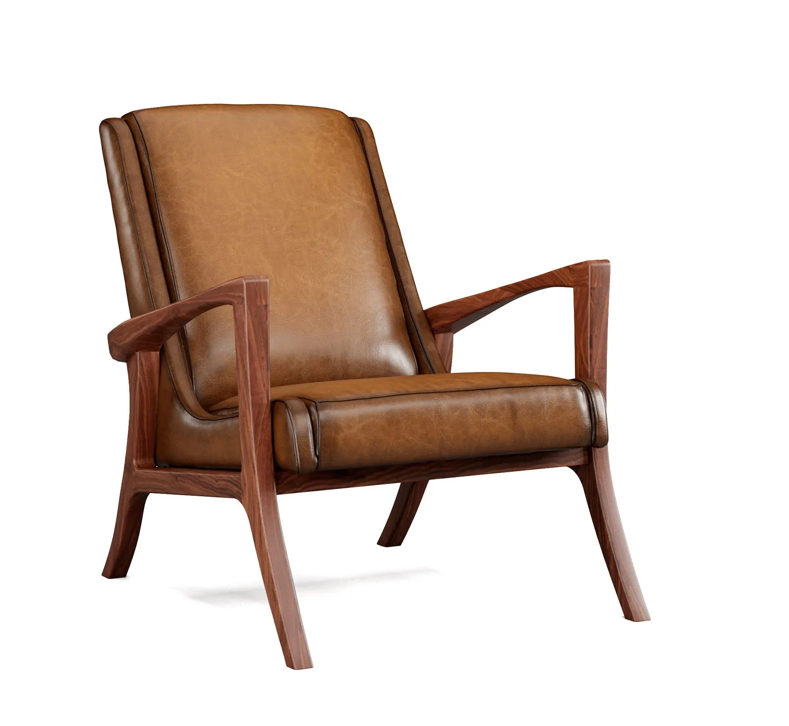 Nubia Leather Accent Chair