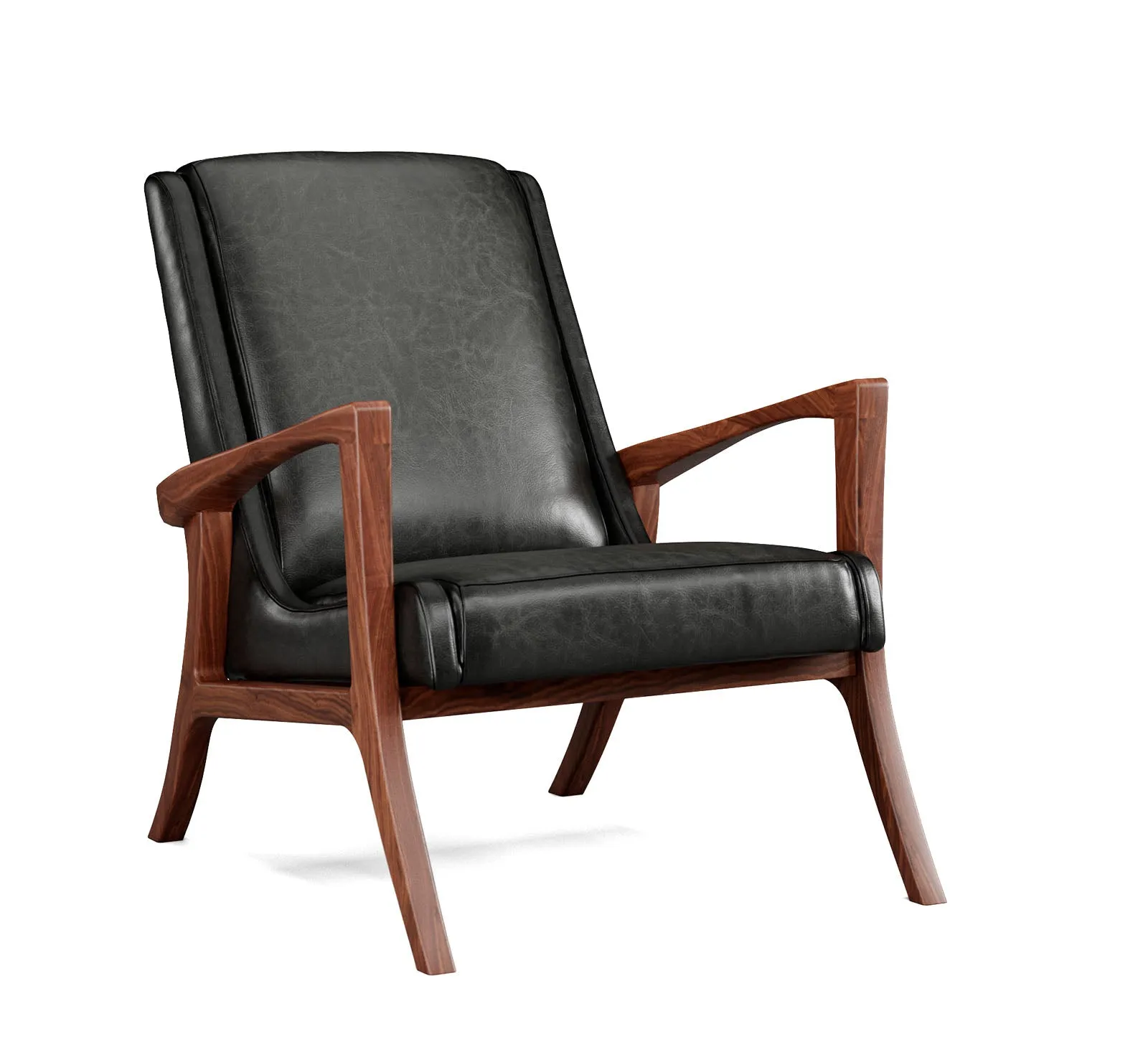 Nubia Leather Accent Chair