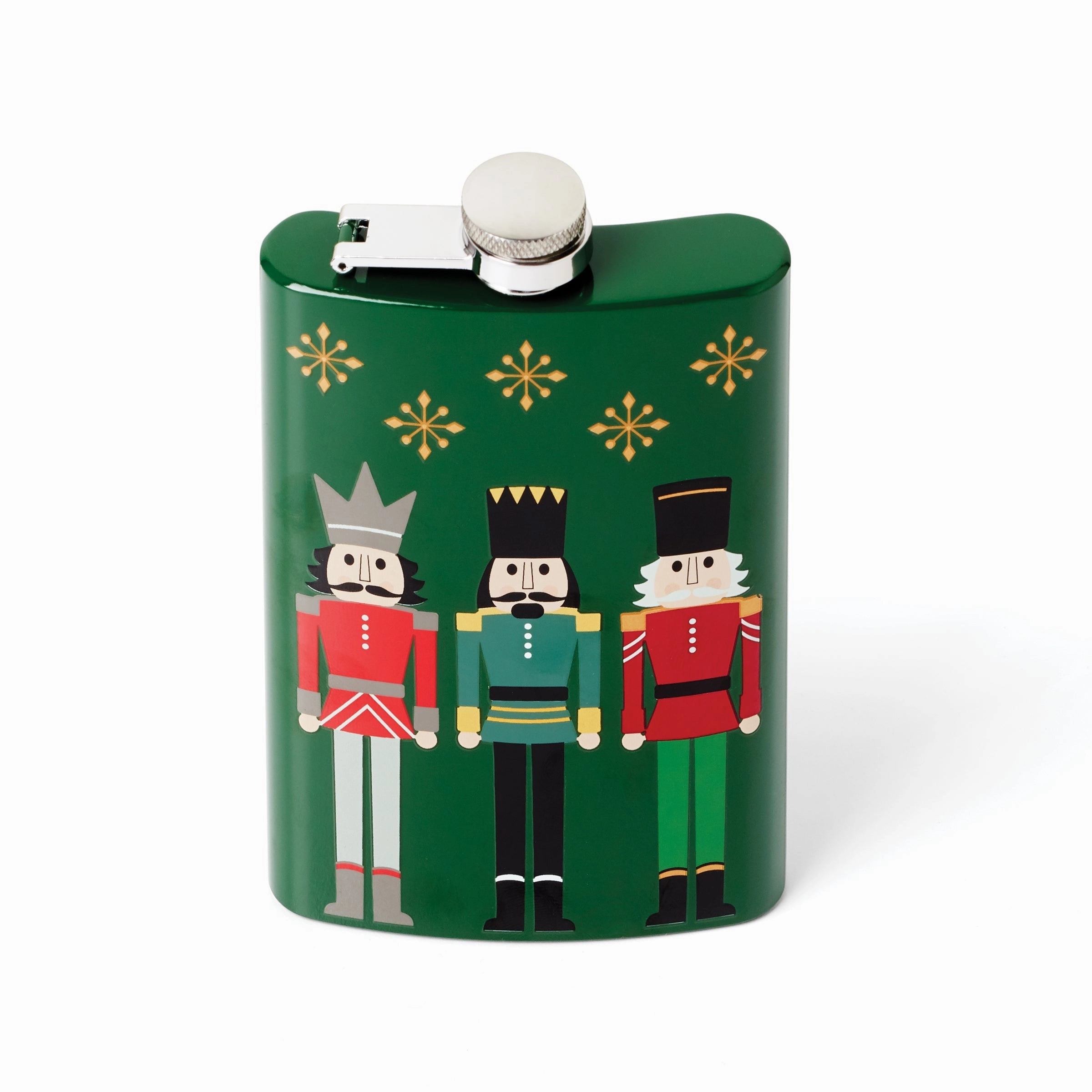 Nutcracker 4 pc Flask Set