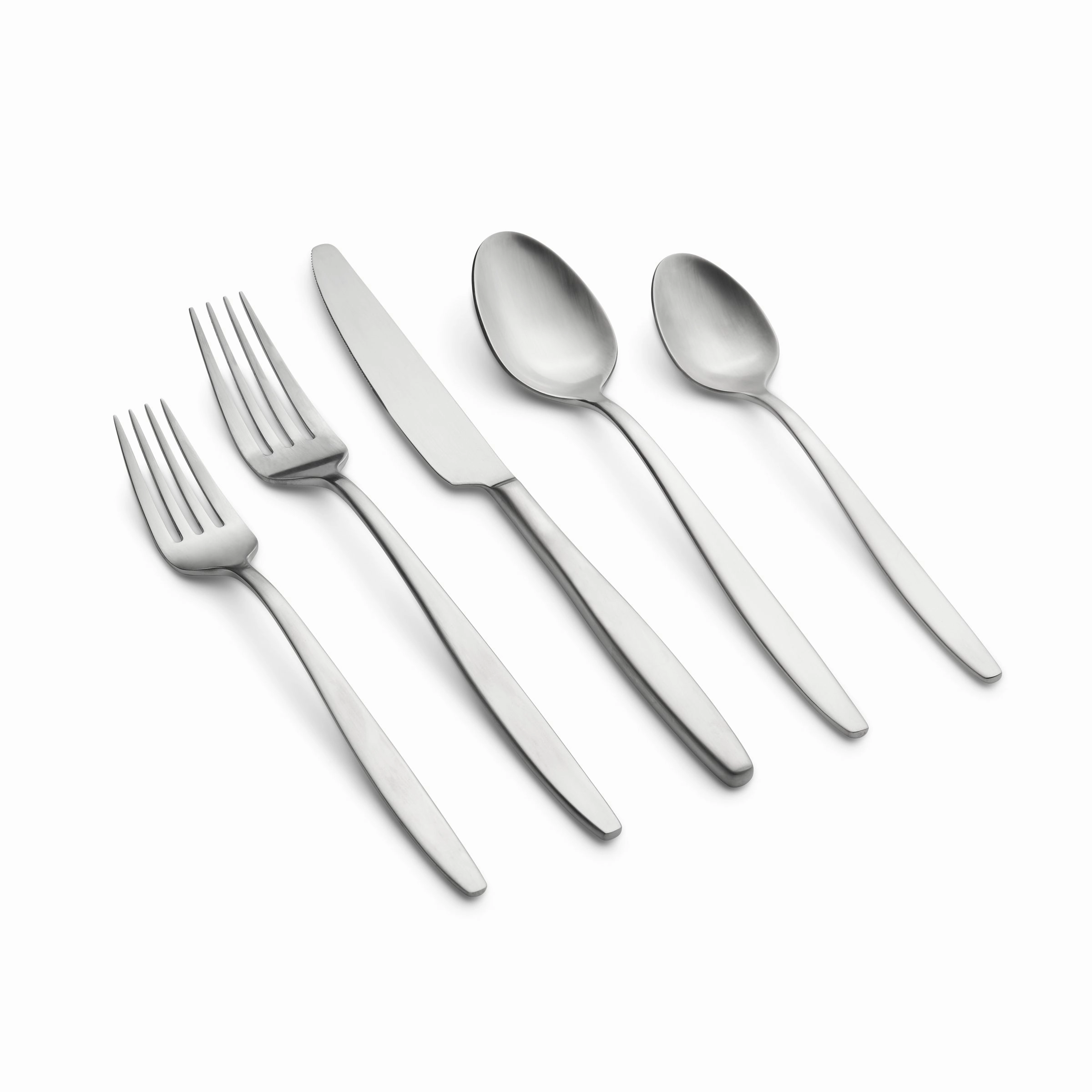 Nylah Satin 20 Piece Flatware Set