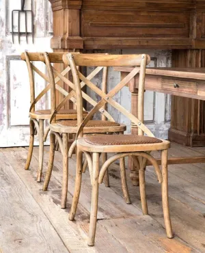 Oak Cross Back Dining Chairs gaming chair, computer chair