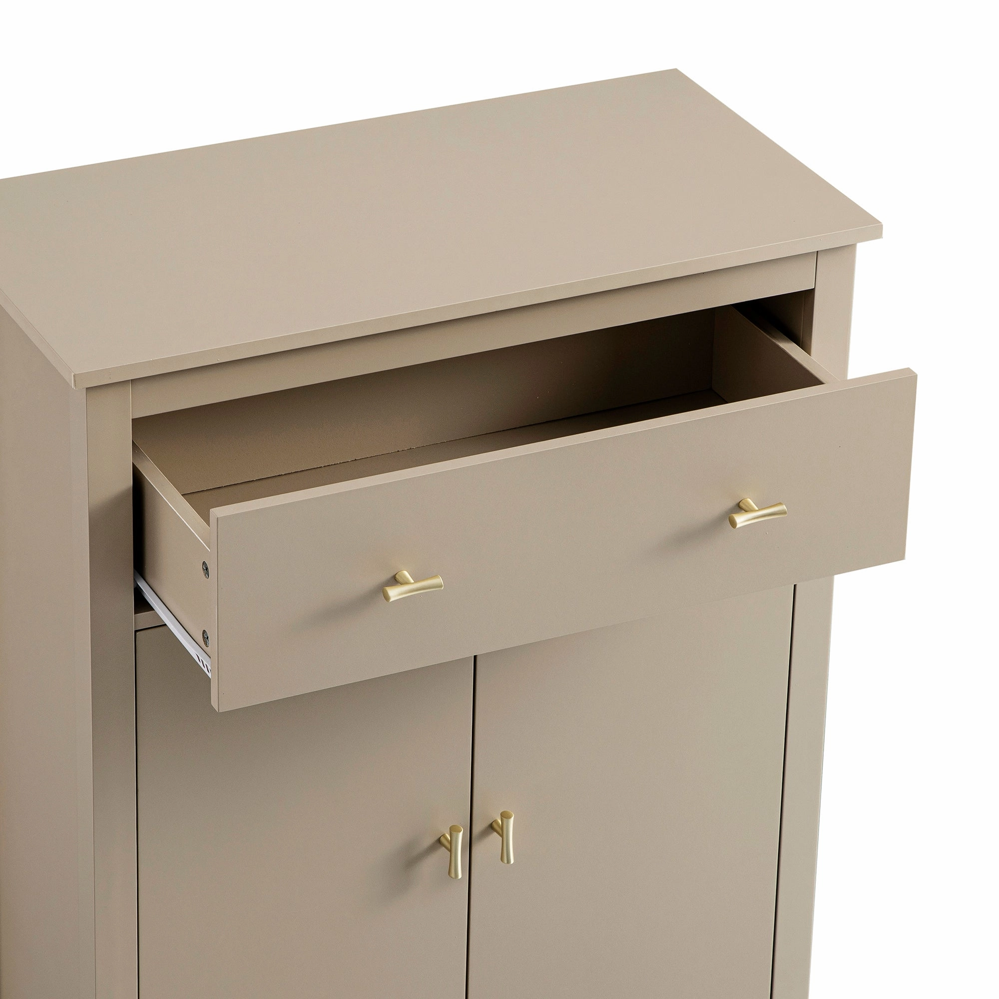 Oakham Small Sideboard with Drawer, Deep Greige