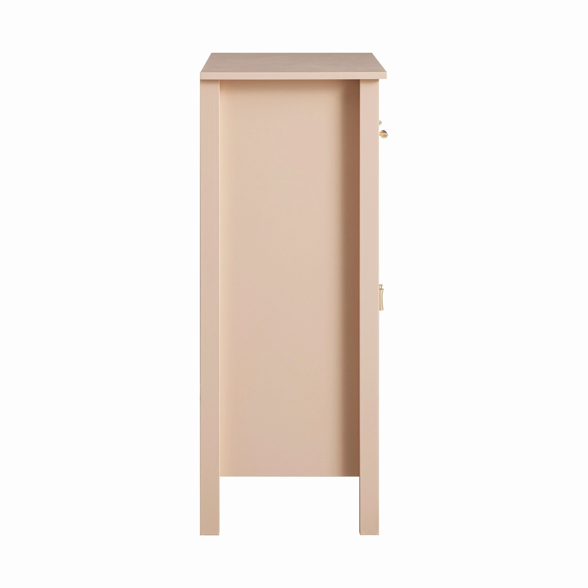 Oakham Small Sideboard with Drawer, Nude Pink