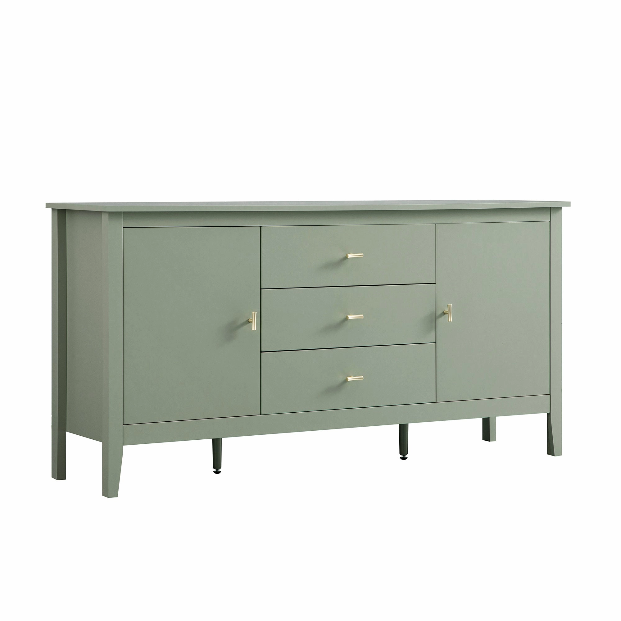 Oakham Wide Sideboard with Drawers, Desert Sage