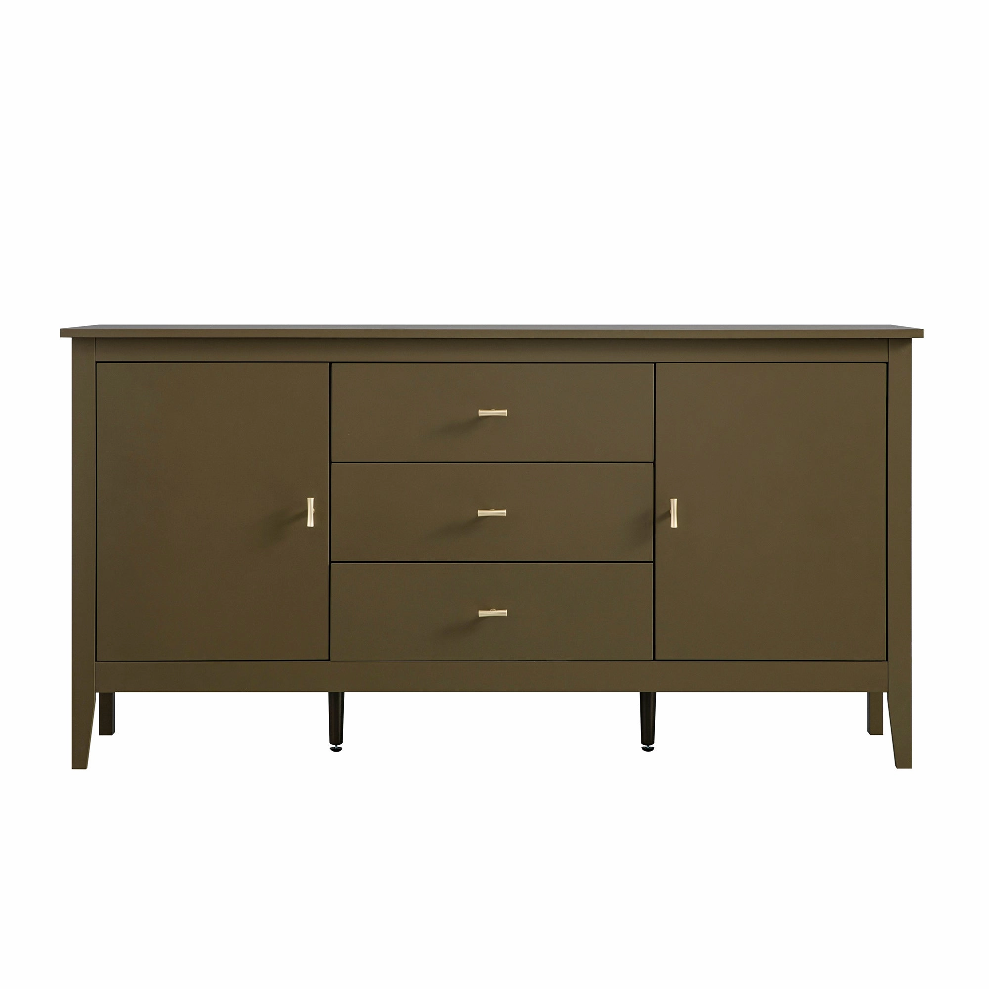 Oakham Wide Sideboard with Drawers, Olive Grove