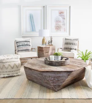 Octagon Wooden Hinged Top Coffee Table vanity mirror, wall mirror