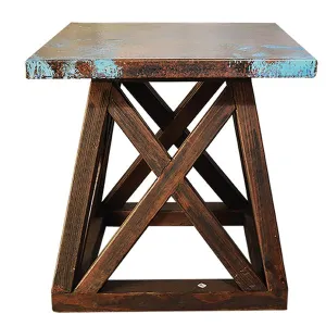 Oil Derrick Copper Side Table vanity mirror, wall mirror