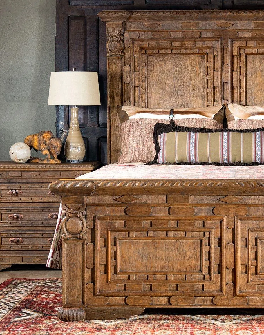 Old World Vaquero King Bed