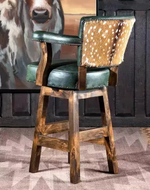 Olive & Axis Boot Stitch Swivel Stool gaming chair, computer chair