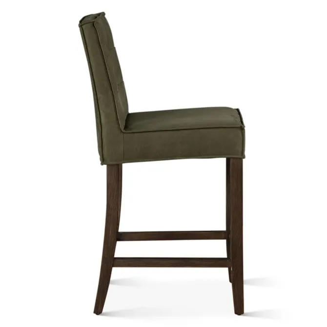 Olivia Suede Counter Chair