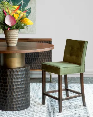 Olivia Suede Counter Chair gaming chair, computer chair