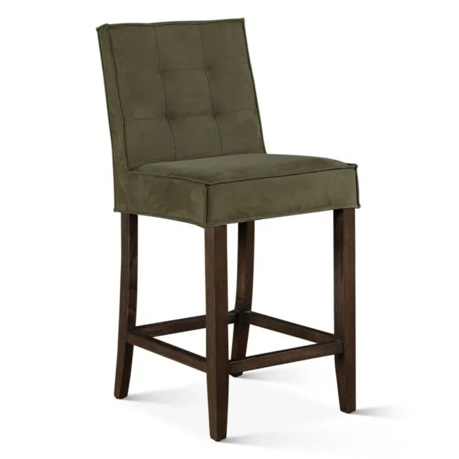Olivia Suede Counter Chair