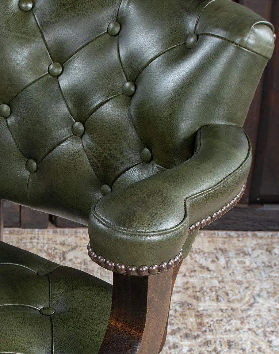 Olivia West Leather Bar and Counter Chairs