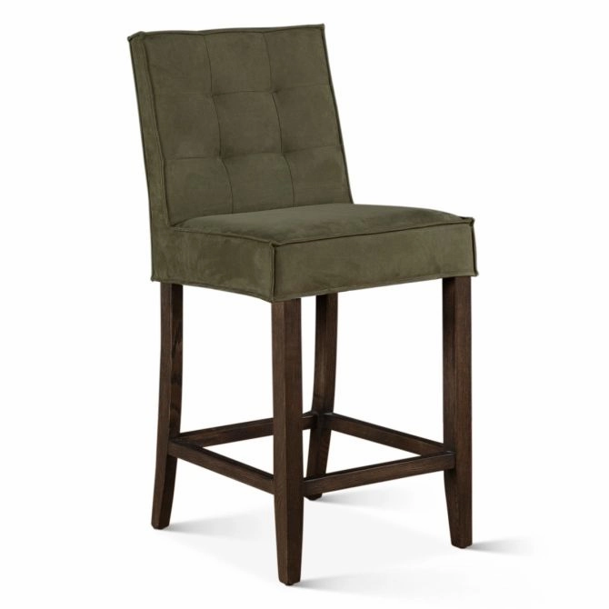 Olivia Suede Counter Chair