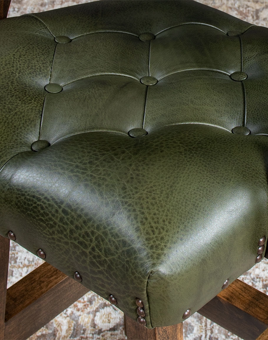Olivia West Leather Bar and Counter Chairs