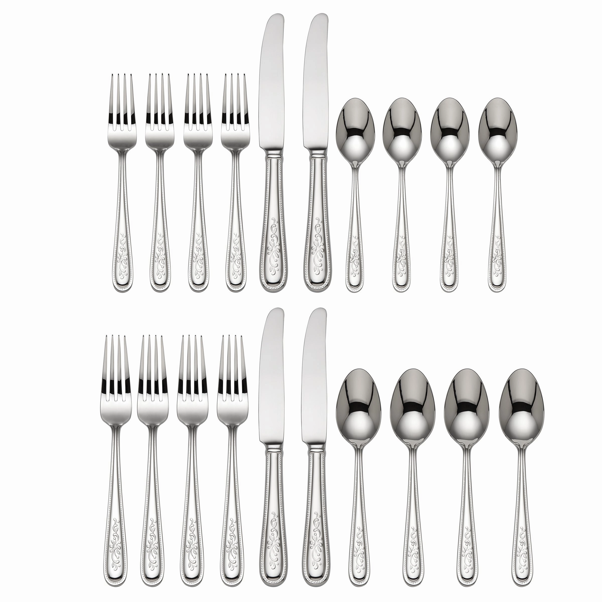 Opal Innocence 20 Piece Flatware Set