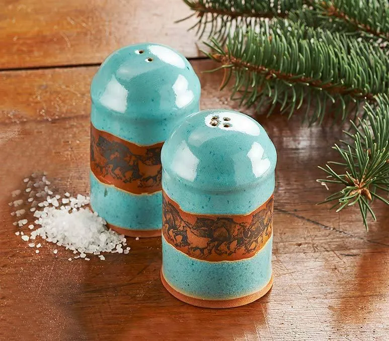 Open Range Horses Kitchen Essentials - Turquoise